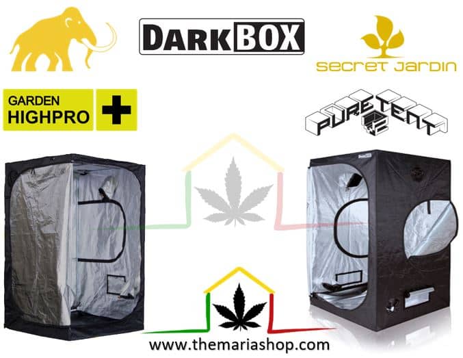 Armarios de cultivo interior de marihuana