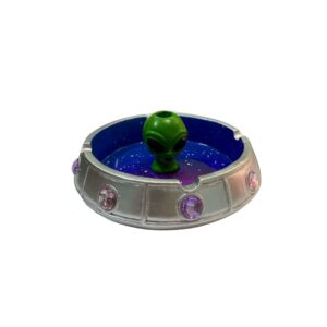 cenicero alien nave ufo cabeza piloto